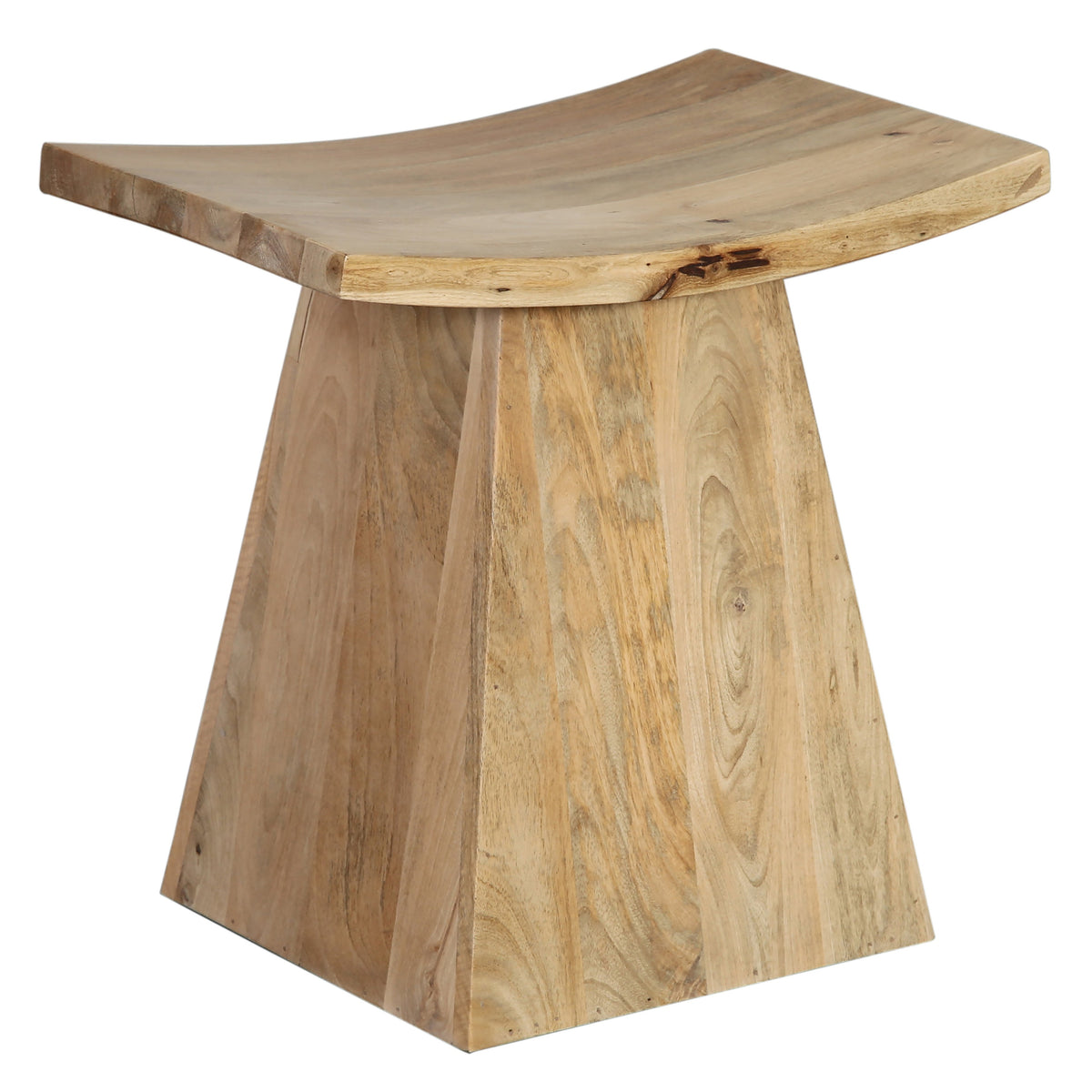 Alani Natural Finish Stool