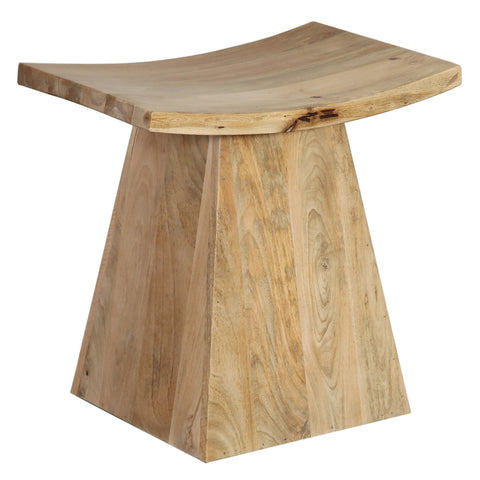 Alani Natural Finish Stool