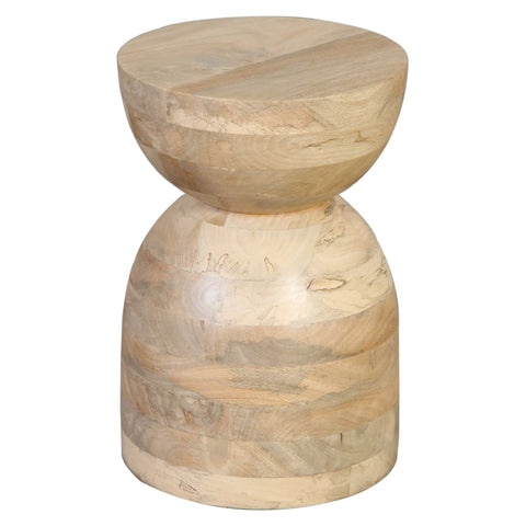 Leston Natural Wash Side Table