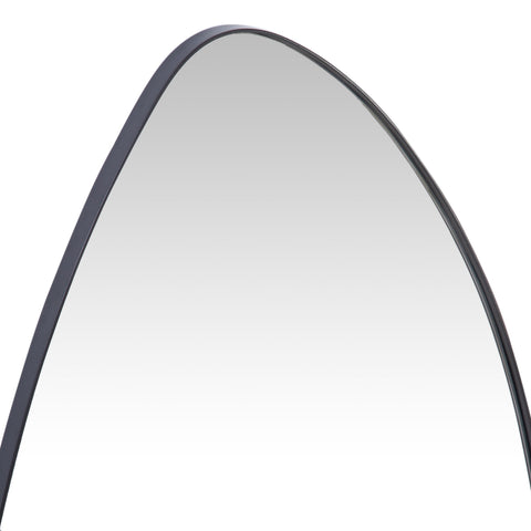 Luciana Powder Coated Charcoal Finish Mirror
