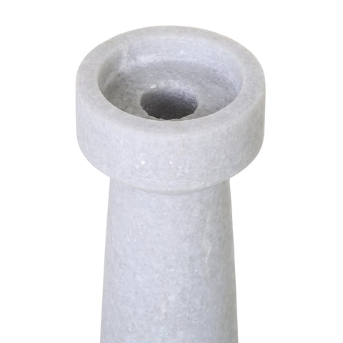 Felipa White Candle Stand Set Of 2