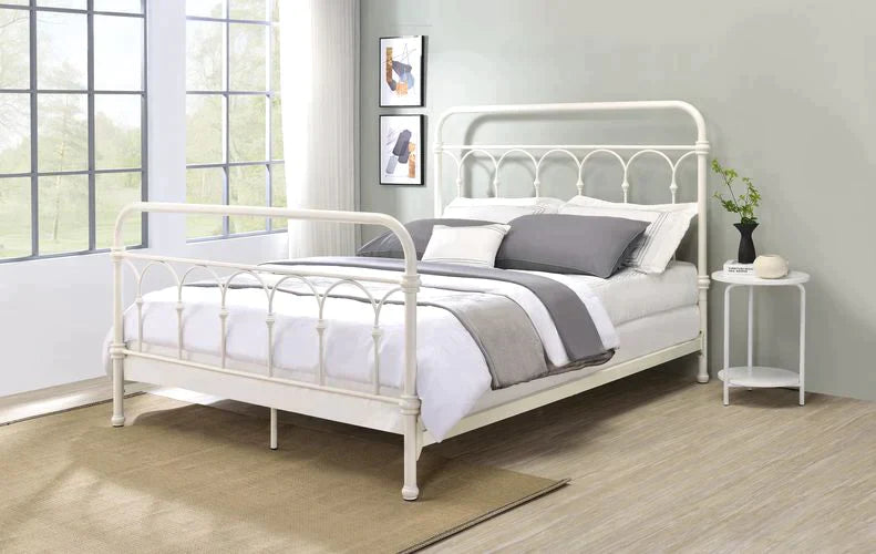 Citron White Finish Full Bed Model BD00131F By ACME Furniture