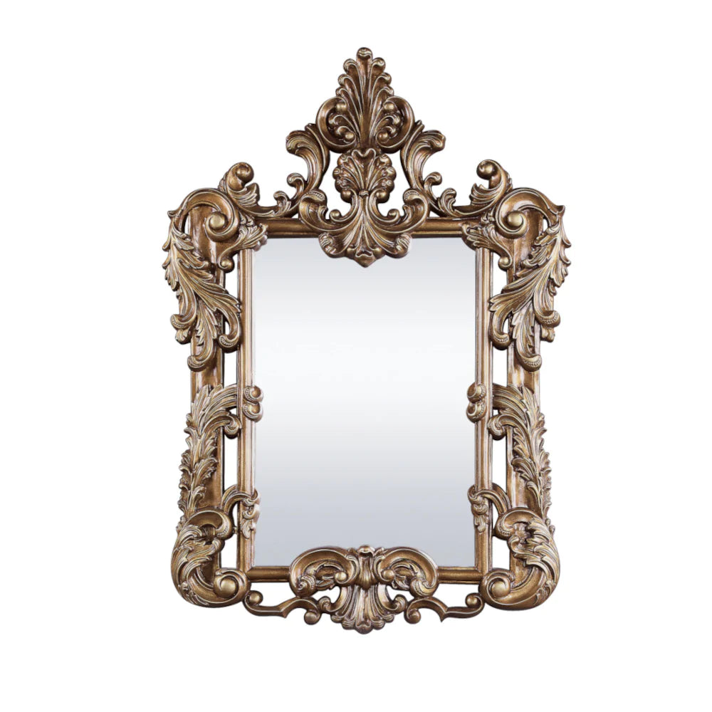 Constantine Brown & Gold Finish Mirror Model BD00473 By ACME Furniture