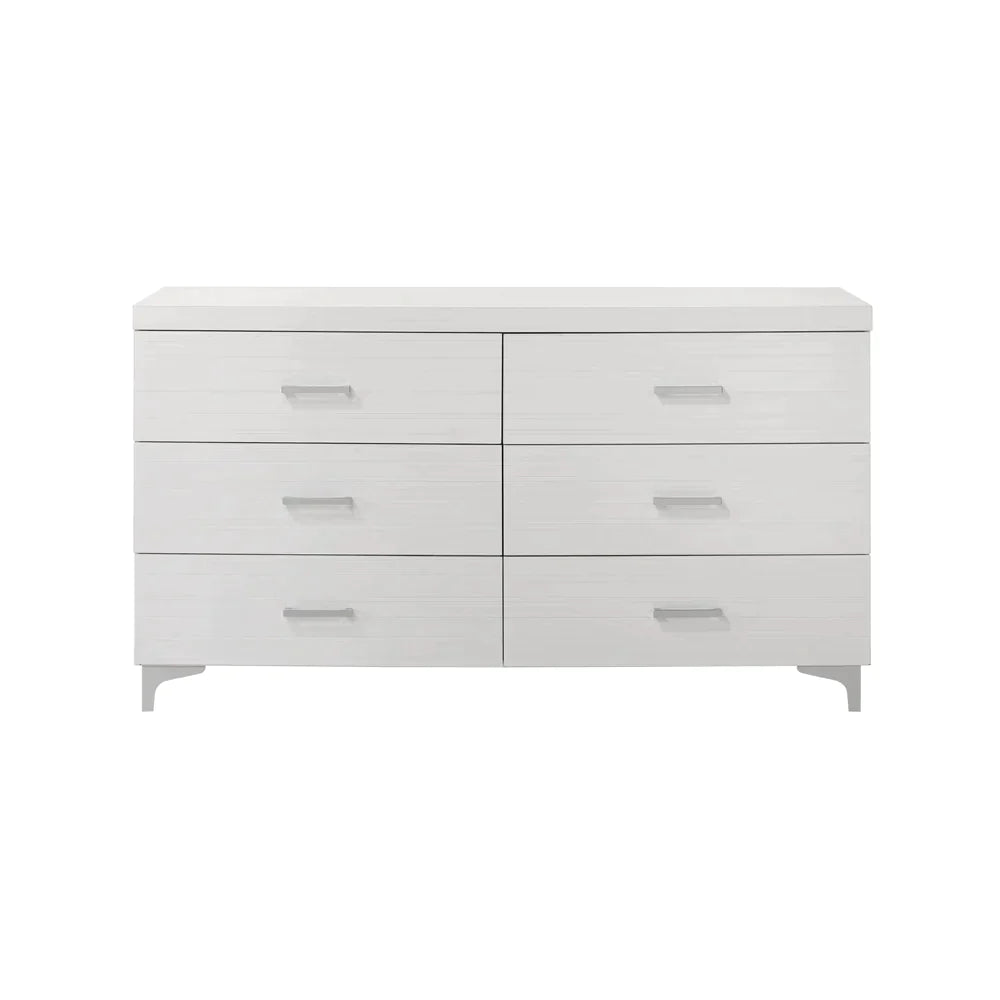 Casilda White Finish Dresser Model BD00647 By ACME Furniture