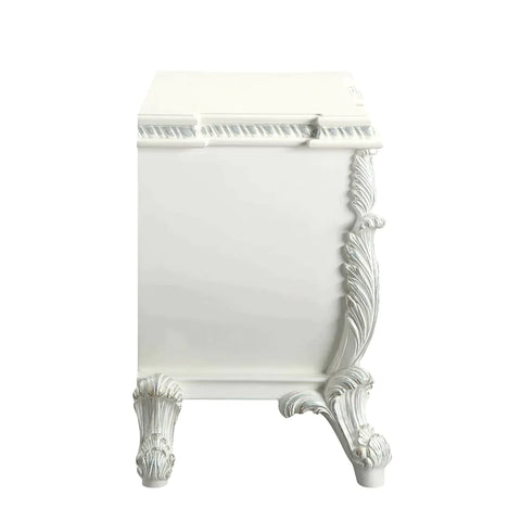 Vanaheim Antique White Finish Nightstand Model BD00672 By ACME Furniture