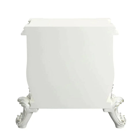 Vanaheim Antique White Finish Nightstand Model BD00672 By ACME Furniture