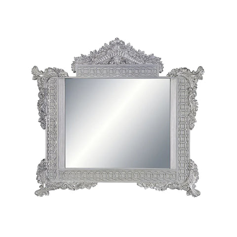 Valkyrie PU, Light Gold  & Gray Finish Mirror Model BD00685 By ACME Furniture