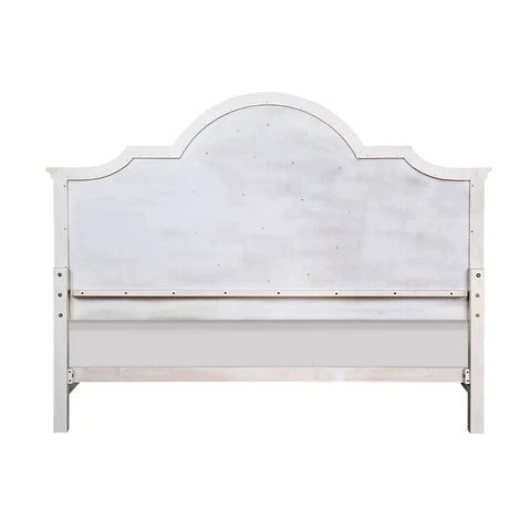 Roselyne Antique White Finish Eastern King Bed Model BD00694EK By ACME Furniture