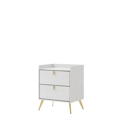 Zeena White Finish Nightstand Model BD01177 By ACME Furniture