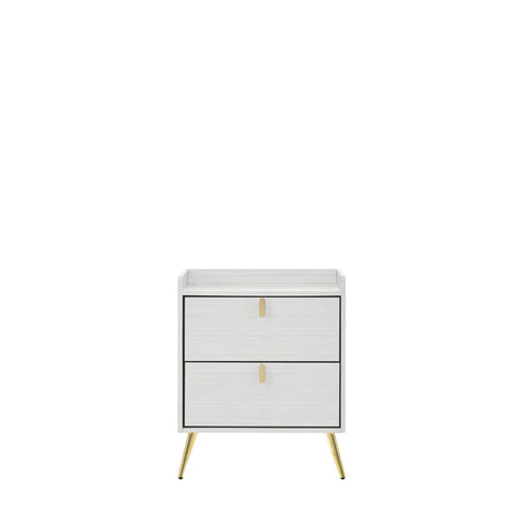 Zeena White Finish Nightstand Model BD01177 By ACME Furniture