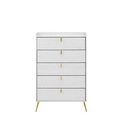 Zeena White Finish Chest Model BD01180 By ACME Furniture