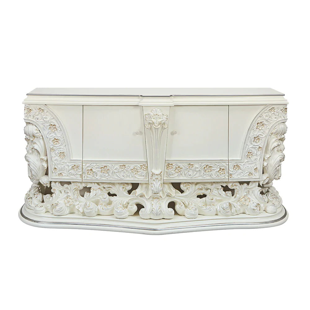 Adara Antique White Finish Dresser Model BD01251 By ACME Furniture