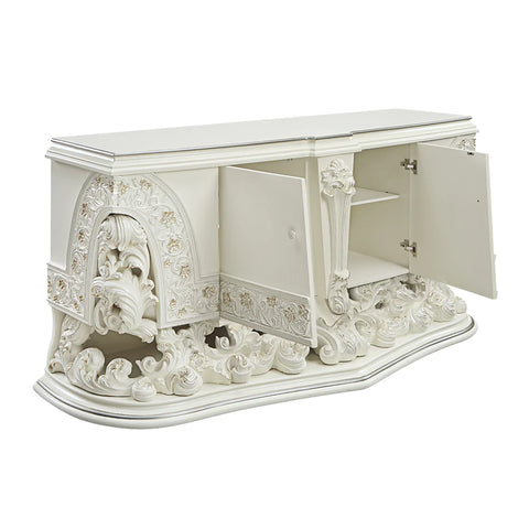 Adara Antique White Finish Dresser Model BD01251 By ACME Furniture