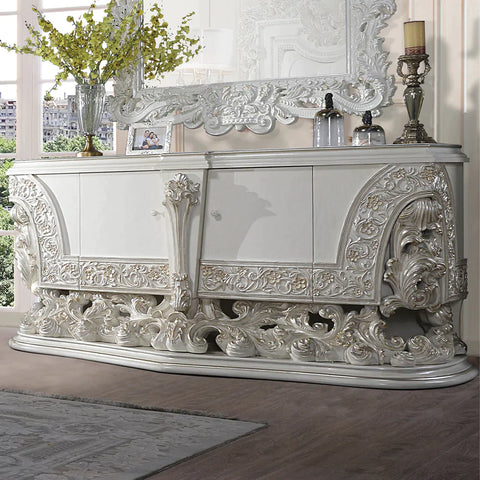 Adara Antique White Finish Dresser Model BD01251 By ACME Furniture