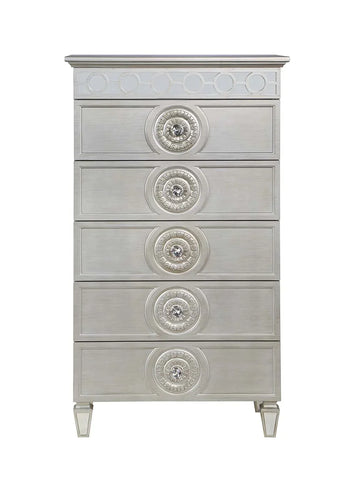 Varian Silver & Mirrored Finish Chest Model BD01282 By ACME Furniture