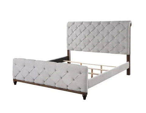 Andria Reclaimed Oak Finish Eastern King Bed Model BD01290EK By ACME Furniture