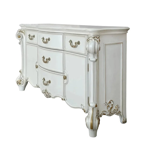 Vendome Antique Pearl Finish Dresser Model BD01342 By ACME Furniture