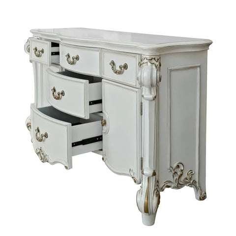 Vendome Antique Pearl Finish Dresser Model BD01342 By ACME Furniture