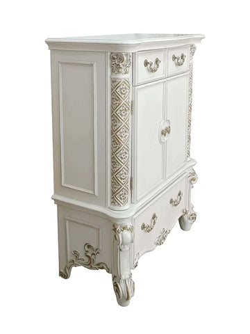Vendome Antique Pearl Finish Chest Model BD01343 By ACME Furniture