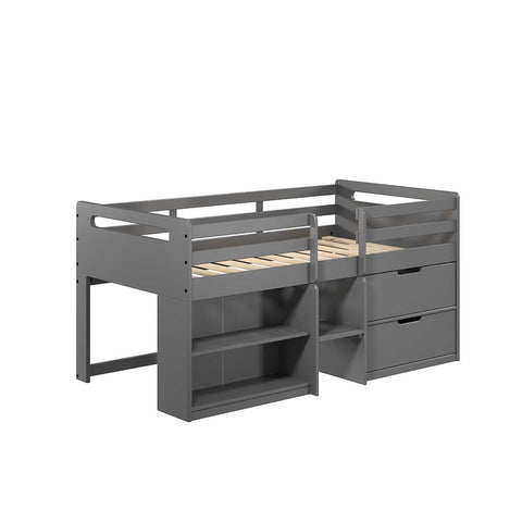 ACME Fabiana Gray Finish Fabiana Twin Loft Bed  Model BD01375