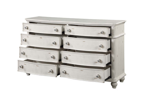 ACME Jaqueline Antique White Finish Jaqueline Dresser Model BD01436
