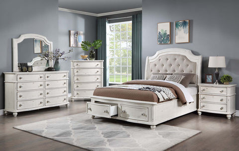 ACME Jaqueline Antique White Finish Jaqueline Dresser Model BD01436