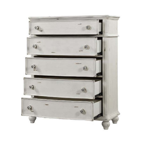 ACME Jaqueline Antique White Finish Jaqueline Chest Model BD01437