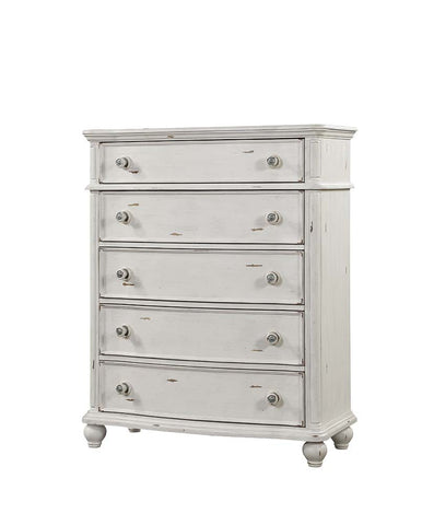 ACME Jaqueline Antique White Finish Jaqueline Chest Model BD01437