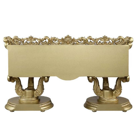 ACME Bernadette Gold Finish Bernadette Vanity Desk Model BD01477