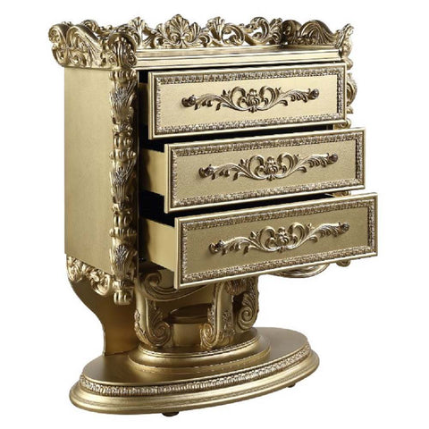 ACME Bernadette Gold Finish Bernadette Chest Model BD01479