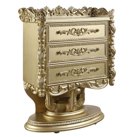 ACME Bernadette Gold Finish Bernadette Chest Model BD01479