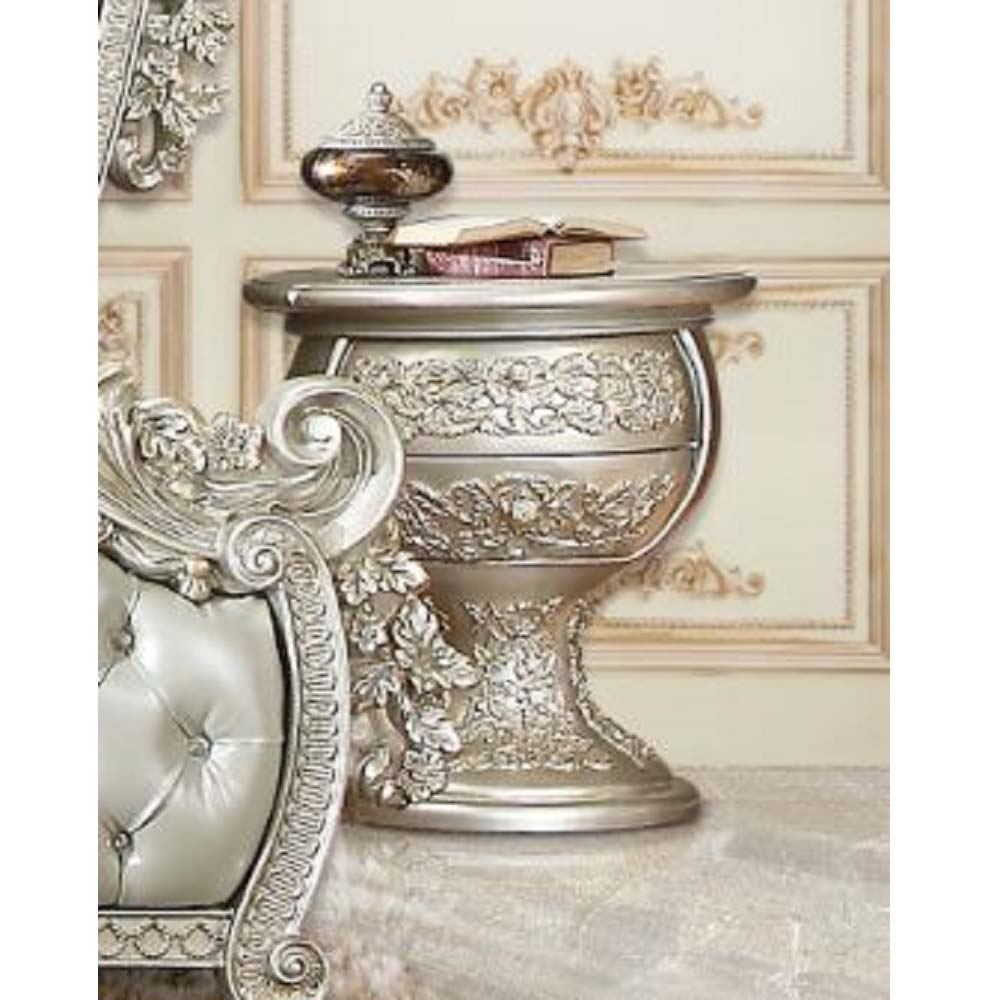 ACME Sandoval Champagne Finish Sandoval Nightstand Model BD01488