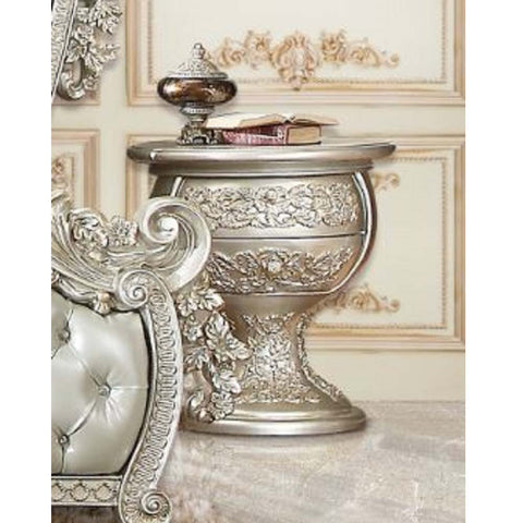 ACME Sandoval Champagne Finish Sandoval Nightstand Model BD01488