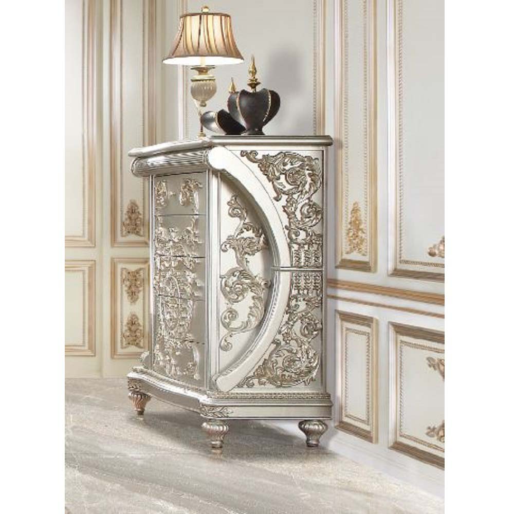 ACME Sandoval Champagne Finish Sandoval Chest Model BD01491