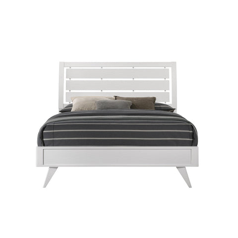ACME Cerys White Finish Cerys Queen Bed Model BD01558Q