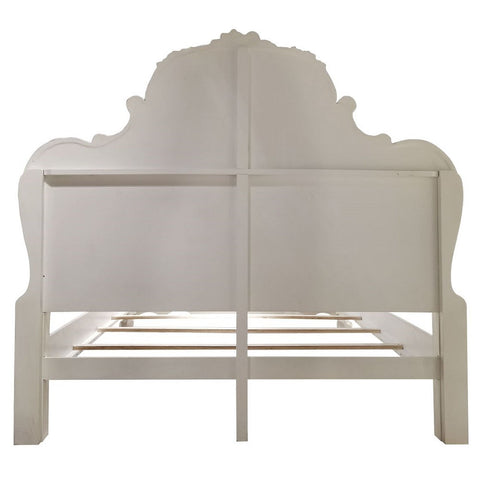 ACME Dresden Bone White Finish Dresden  California King Bed Model BD01706CK
