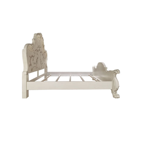 ACME Dresden Bone White Finish Dresden  Eastern King Bed Model BD01707EK