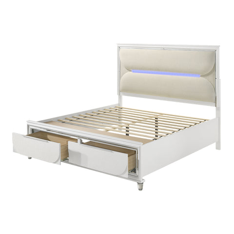 Tarian CK Bed W/Led & Storage