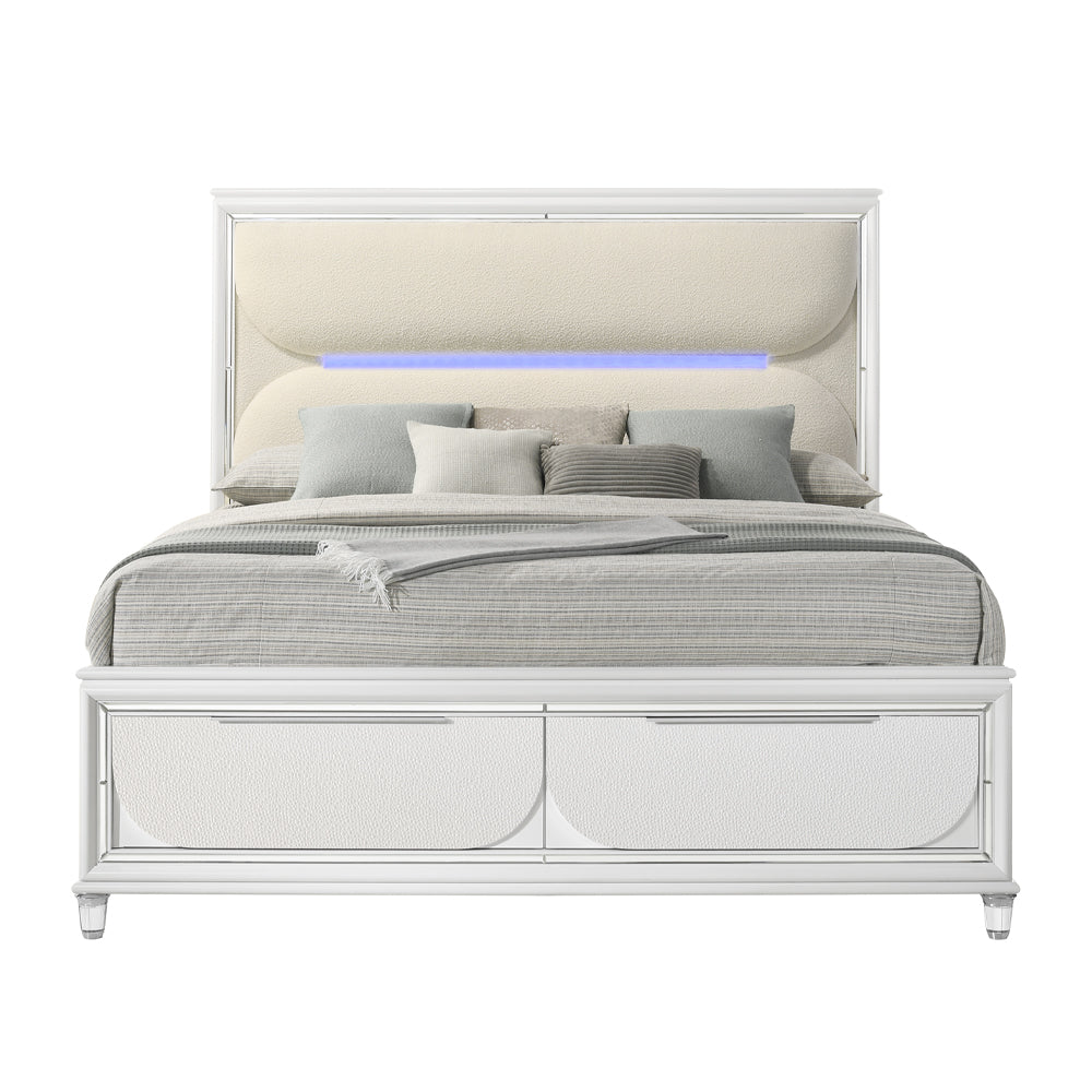 Tarian CK Bed W/Led & Storage