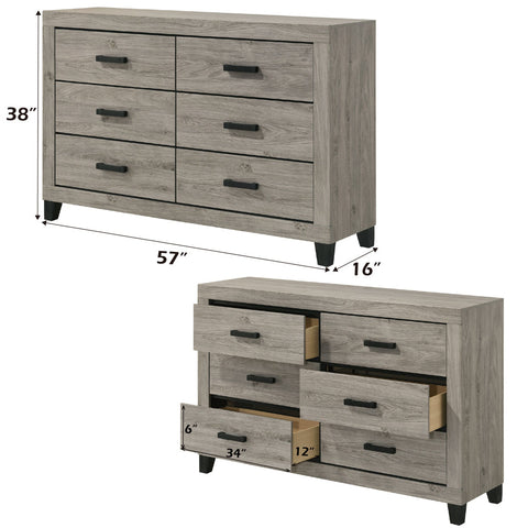 ACME Mari Light Gray Dresser Model BD04145