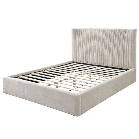 ACME Loren Beige Linen Queen Bed Model BD04572Q