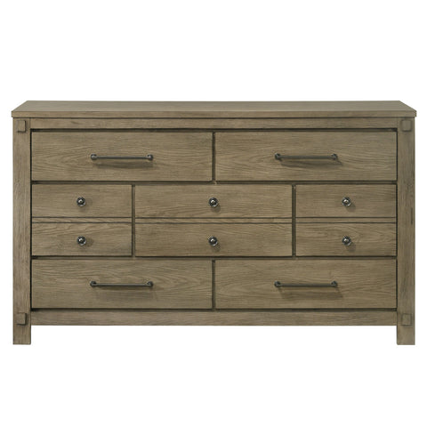 ACME Colton Antique White Oak Dresser Model BD05295