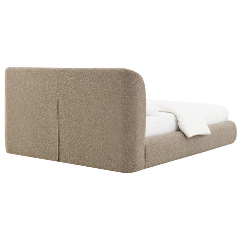 ACME Erica Dark Beige Tweed Queen Bed Model BD05442Q