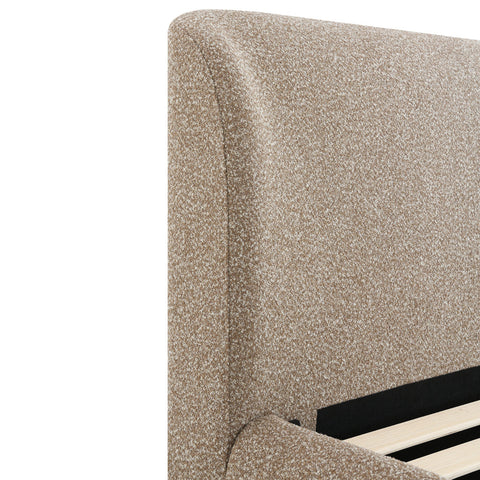 ACME Erica Dark Beige Tweed Queen Bed Model BD05442Q