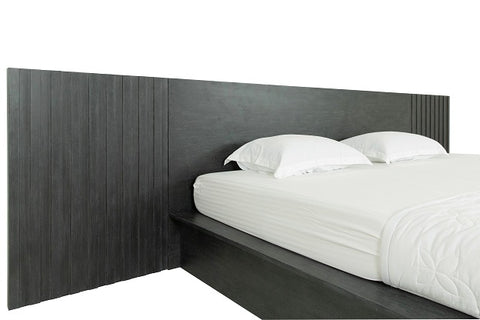 Modrest Manchester Contemporary Platform Dark Grey Queen Bed Model VGWD-HLF2-BED-Q