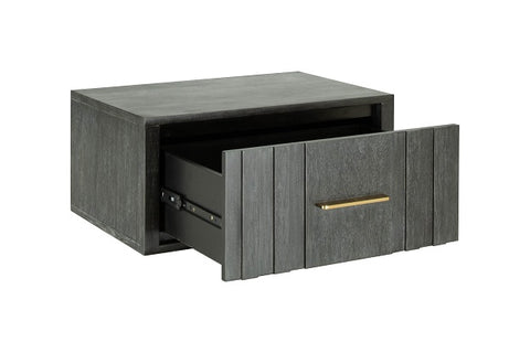 Modrest Manchester Contemporary Dark Grey Nightstand Model VGWD-HLF2-BS1DRA