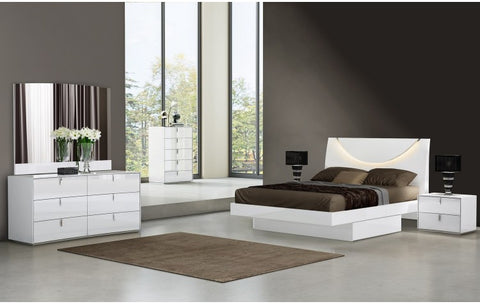 Bellagio - White BedModel:  BELLAGIO-BED-WHITE