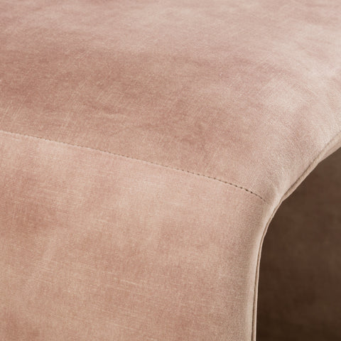 Modrest Bergman Modern Light Brown Velvet Dining Chair Model VGEU-MC-7513CH-BRN