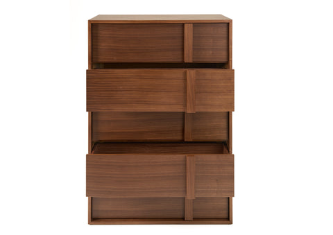 Nova Domus Berlin Modern Walnut Chest Model VGMABR-92-CST