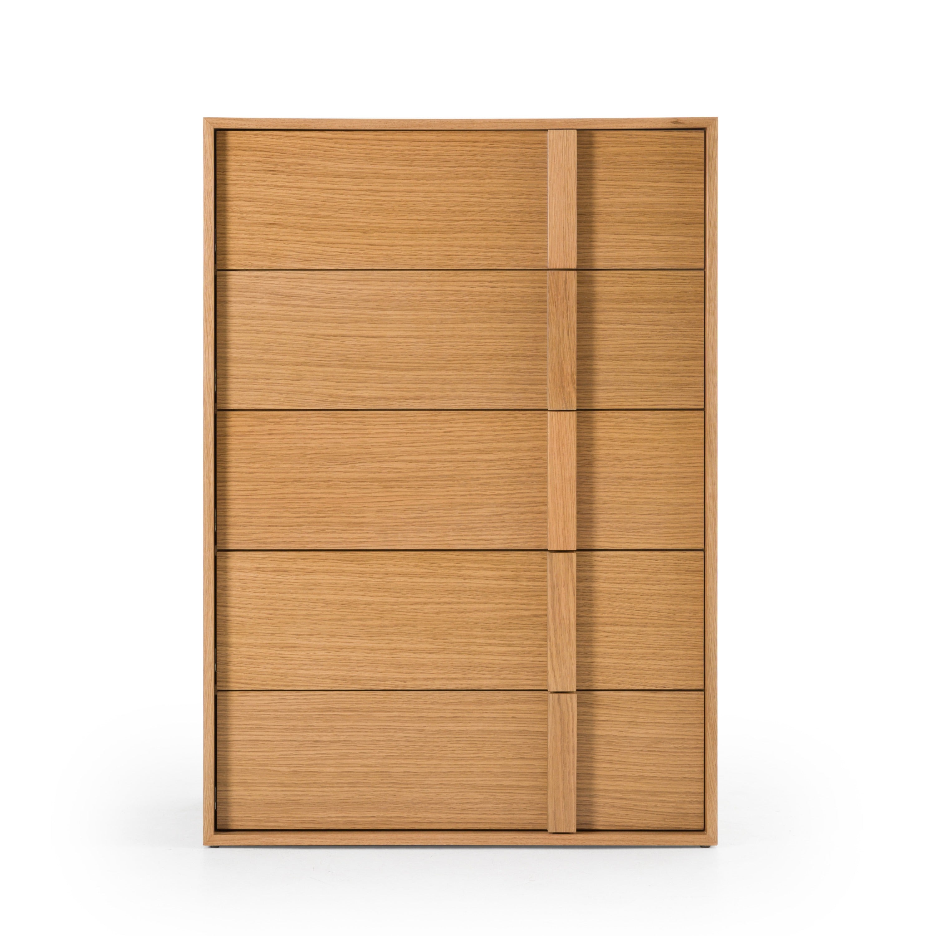 Nova Domus Berlin Modern Natural Oak Chest Model VGMA-BR-92-1-CST-NAT